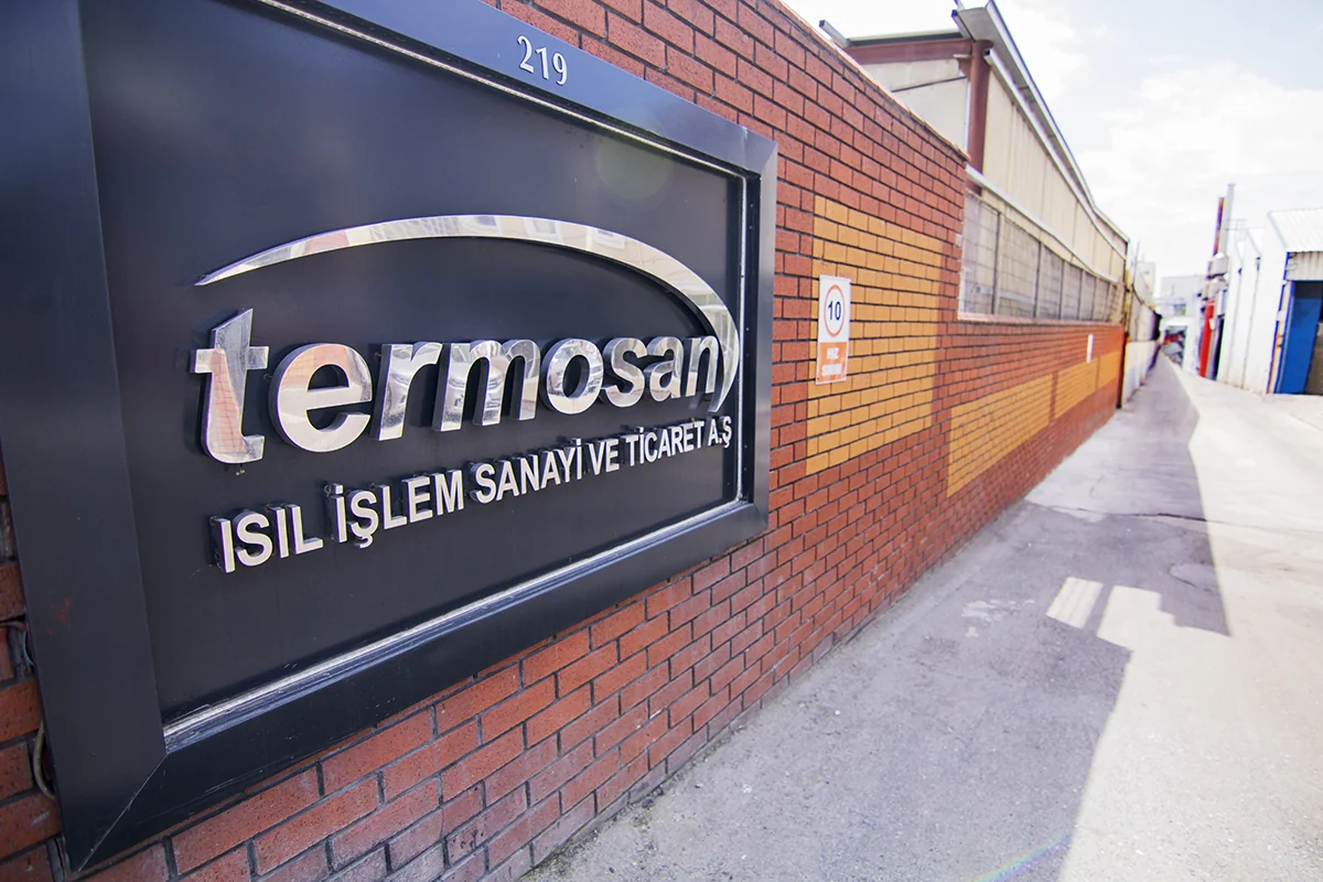 Termosan Sefaköy tesisinin girişi